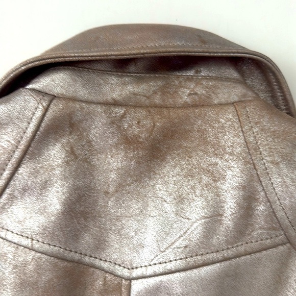 NWT Cupcakes and Cashmere Metallic Jacket Size Small - Picture 7 of 11